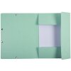 Exacompta 55533E Zakladač Aquarel A4, pastelovo zelená farba, drevotrieska 400g/m²