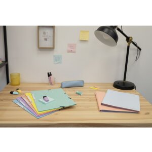Exacompta priečinok Aquarel Colorspan elastický A4 400g/m² rôzne farby