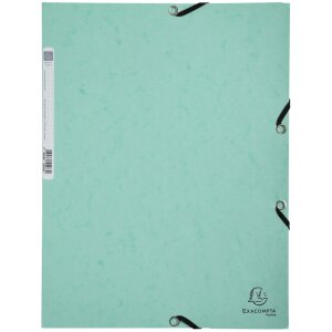 Exacompta priečinok Aquarel Colorspan elastický A4 400g/m² rôzne farby