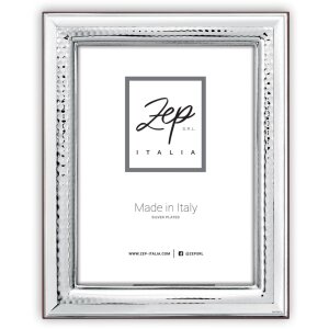 Rám Trevi s vysokým leskom 20x25 cm strieborný