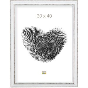 Deknudt rám obrazu S221H3 biely 40x60 cm drevený rám
