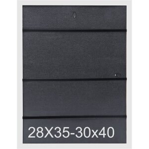 Deknudt drevený rám S43AK1 biely 21x29,7 cm rám na certifikáty A4