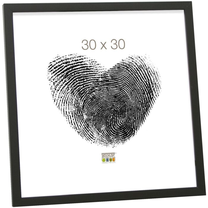 Deknudt drevený rám S43AK2 čierny 29,7x42 cm rám na certifikáty A3
