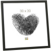 Deknudt drevený rám S43AK2 čierny 29,7x42 cm rám na certifikáty A3