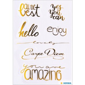 HERMA Kreatívna nálepka Amazing Gold Foil