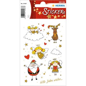 HERMA nálepka anjel Adele Vianočná...