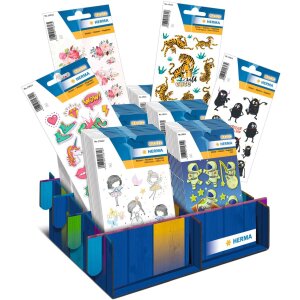 HERMA Trendy Patches - farebné samolepky Transpuffy
