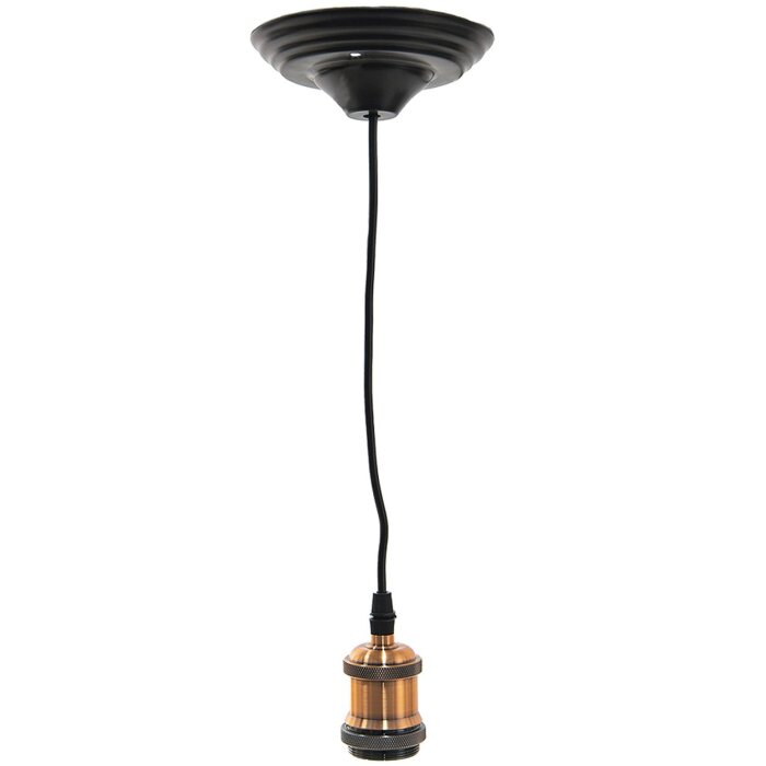 LumiLamp 5LL-95R Závesné svietidlo 150 cm E27-max 1x60W Medená farba