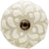 Clayre & Eef 64877 Súprava 4 gombíkov na dvere béžová Ø 4x3 cm