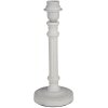 Clayre & Eef 6LMP743 Stolná lampa s podstavcom biela Ø 13x32 cm E27-max 1x40W