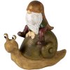 Clayre & Eef 6PR3504 Dekoratívny trpaslík hnedý 10x5x10 cm