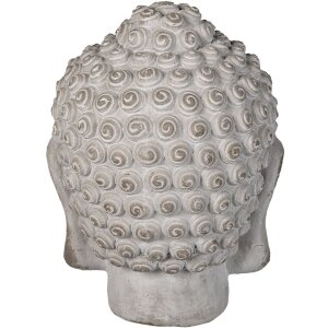 Clayre & Eef 6TE0360L Dekoratívny Budha sivý 17x17x24 cm