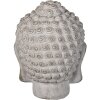 Clayre & Eef 6TE0360L Dekoratívny Budha sivý 17x17x24 cm