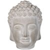 Clayre & Eef 6TE0360M Dekoratívny Budha sivý 15x15x19 cm