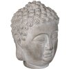Clayre & Eef 6TE0360M Dekoratívny Budha sivý 15x15x19 cm