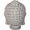 Clayre & Eef 6TE0360M Dekoratívny Budha sivý 15x15x19 cm