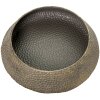 Clayre & Eef Dekoratívny podnos sada 3 ks sivý Ø 42x10 - Ø 34x9- Ø 24x9 cm