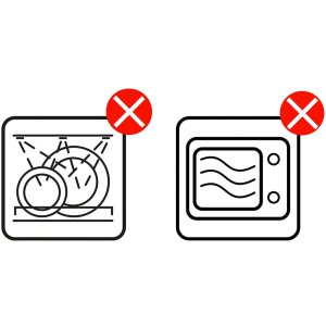 Clayre & Eef PECKS-1 Šálka na kávu s podšálkou biela 220 ml