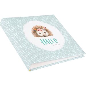 Goldbuch Baby Album Little Wonder Hedgehog 25x25 cm 60 bielych strán