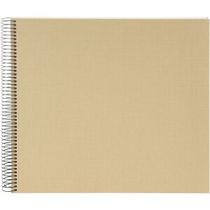 Goldbuch špirálový album Bella Vista beige 35x30 cm 40 bielych strán