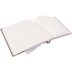 Goldbuch skrutkovací album Bella Vista lieskový orech 30x25 cm 40 bielych strán