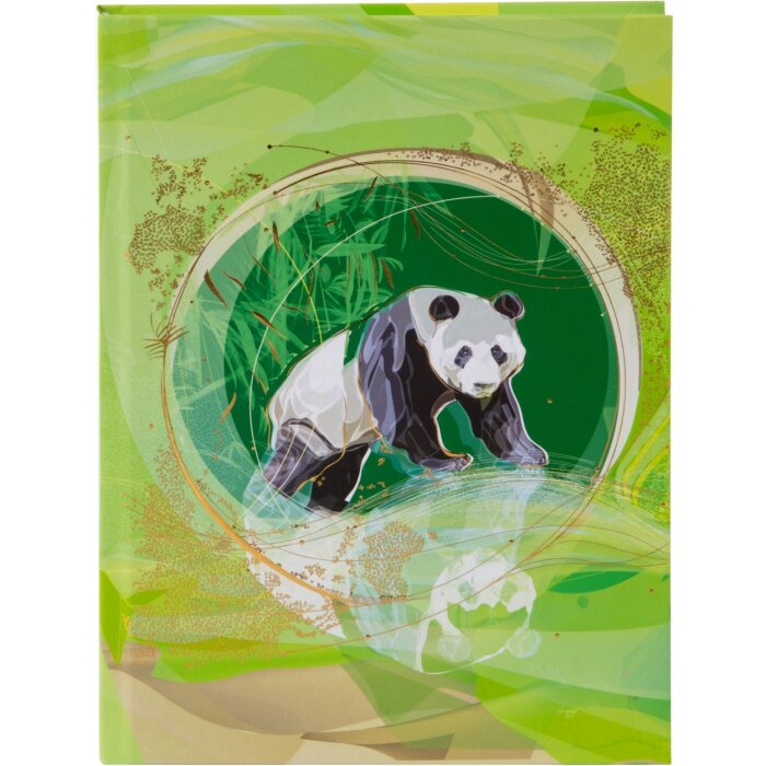 Goldbuch zápisník Panda 15x22 cm 200 bielych strán