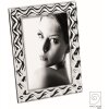 Mascagni A1532 Kovový portrétny rám Geometric 13x18 cm strieborný lesklý