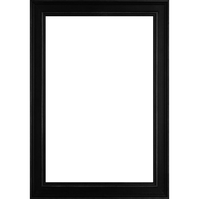 Drevený rám Walther Granada čierny 25x60 cm antireflexné sklo