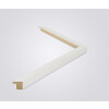Drevený rám Walther Malaga biely 59,4x84,1 cm antireflexné sklo