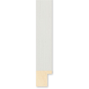 Drevený rám Walther Malaga biely 70x70 cm antireflexné sklo
