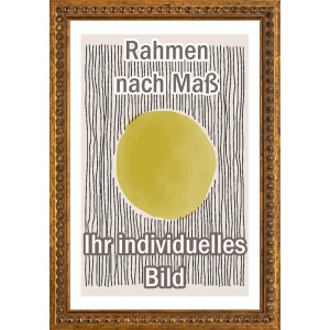 Drevený barokový rám Walther losie...