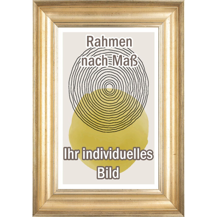 Drevený rám Walther Vigo 29,7x42 cm strieborný so strieborným okrajom číre sklo