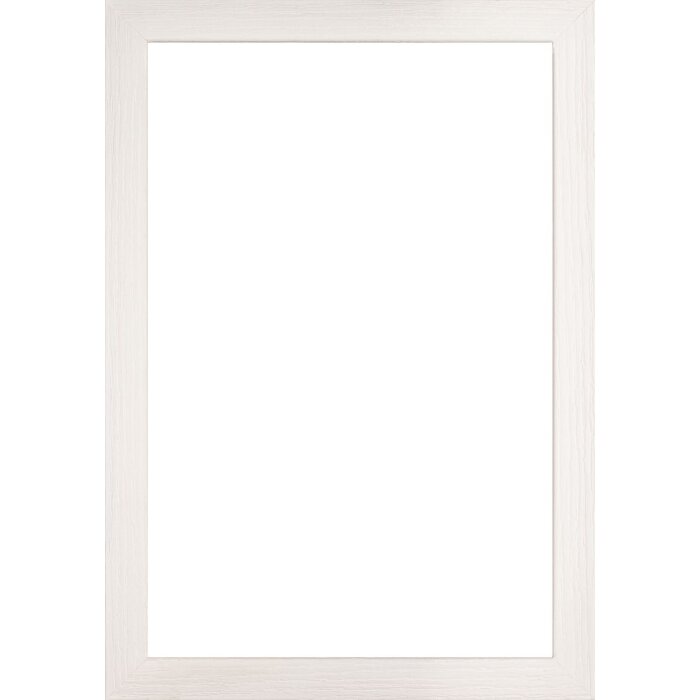 Drevený rám Walther Malaga biely 14,8x21 cm číre sklo