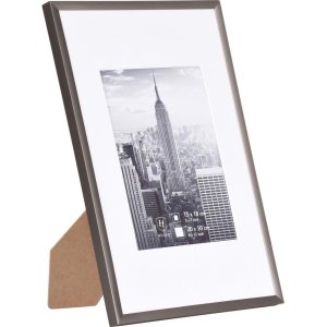 oceľovo-šedý hliníkový rám obrazu Manhattan 20x30 cm