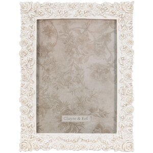 Clayre & Eef 2F0936 Rám na obraz biely 12x2x18...