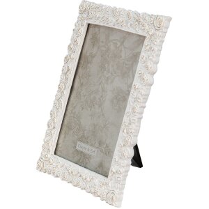 Clayre & Eef 2F0936 Rám na obraz biely 12x2x18 cm - 13x18 cm