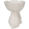 Clayre & Eef 6CE1429 Dekoratívny králik biely 15x11x14 cm