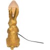 Clayre & Eef 6LMP748 Stolná lampa Rabbit Gold-coloured 13x17x36 cm E27-max 1x60W