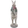 Clayre & Eef 6PR3143 Dekoratívny králik viacfarebný 17x15x53 cm