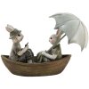 Clayre & Eef 6PR3534 Dekoratívny králik zelený, hnedý, béžový 14x10x12 cm