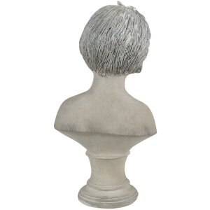 Clayre & Eef 6PR3546 Dekoratívna busta béžová 14x9x27 cm