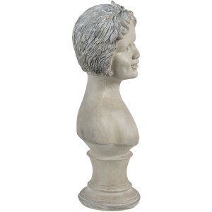 Clayre & Eef 6PR3546 Dekoratívna busta béžová 14x9x27 cm