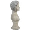 Clayre & Eef 6PR3546 Dekoratívna busta béžová 14x9x27 cm