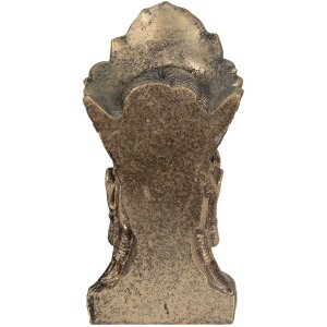 Clayre & Eef 6PR3620 Dekoratívny Budha Zlatá farba 11x9x22 cm