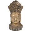 Clayre & Eef 6PR3620 Dekoratívny Budha Zlatá farba 11x9x22 cm
