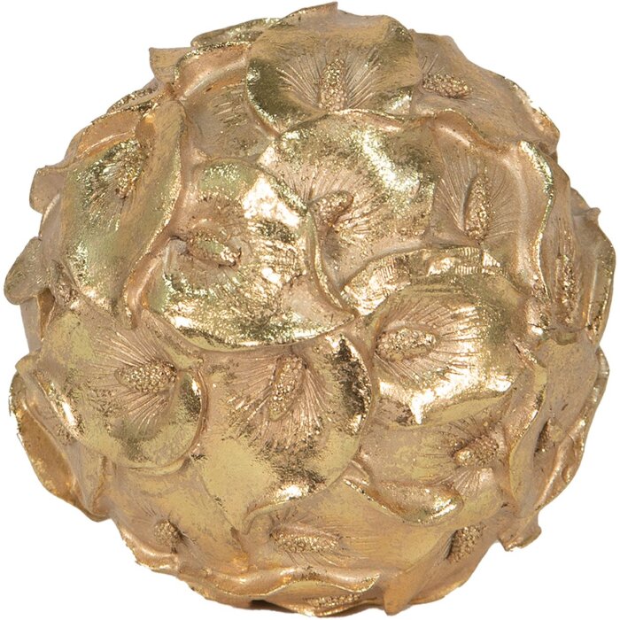 Clayre & Eef 6PR4780 Deco Ball Zlatá farba Ø 10 cm