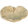 Clayre & Eef 6TE0384 Vtáčie kŕmidlo Leaf Beige 22x22x6 cm