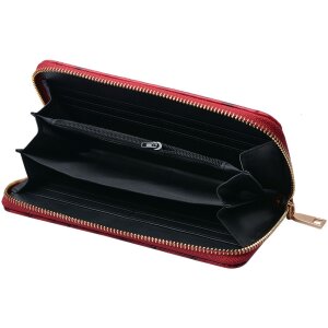 Clayre & Eef JZWA0127R Peňaženka červená 19x9 cm