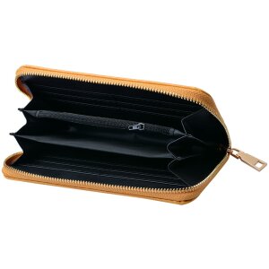 Clayre & Eef JZWA0129Y Peňaženka žltá 19x9 cm