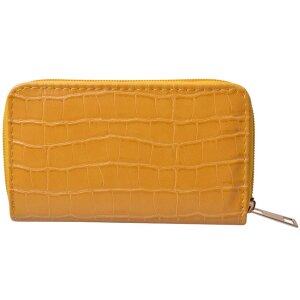 Clayre & Eef JZWA0130Y Peňaženka žltá 19x9 cm